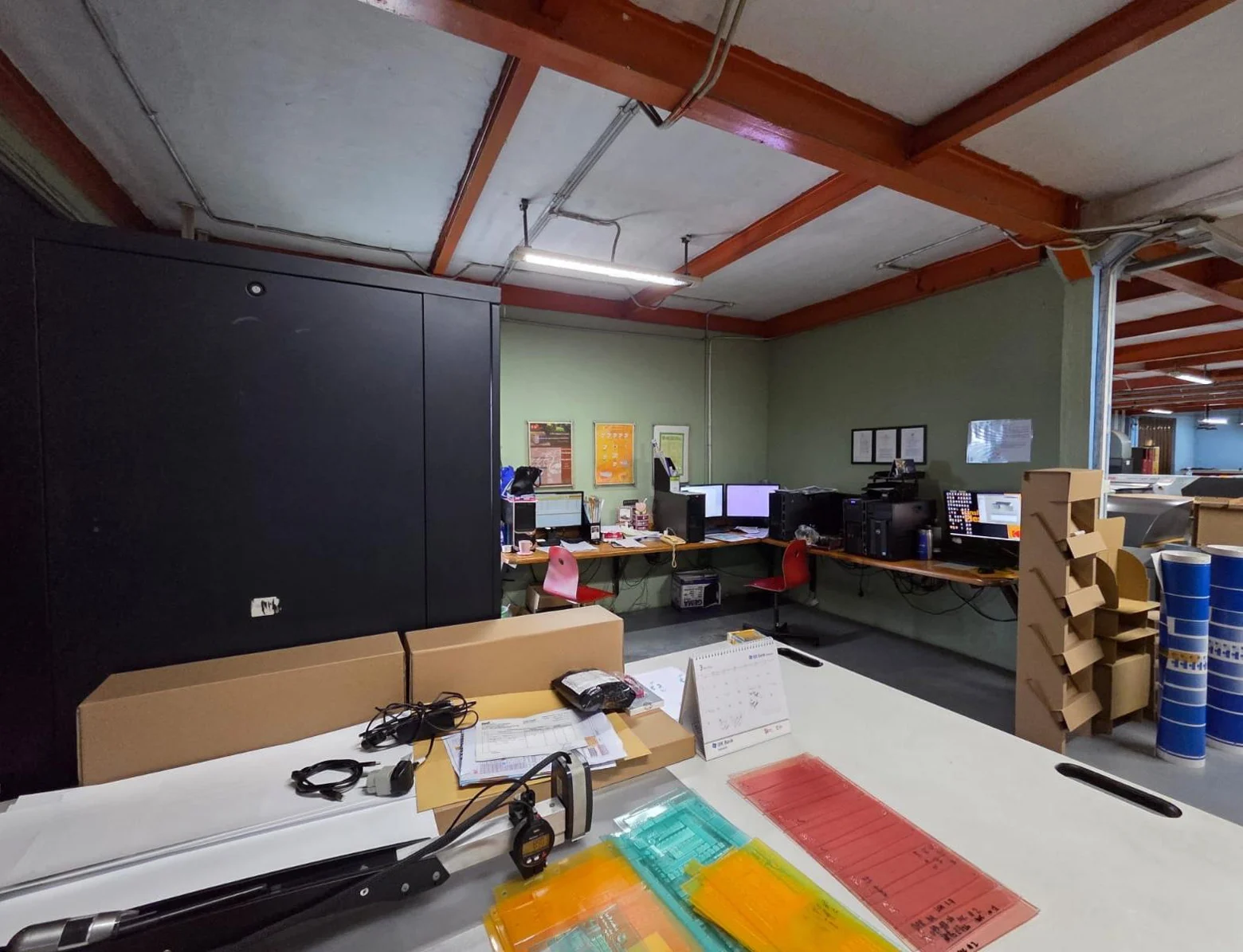 Inside FPD’s prepress and plate-production facility